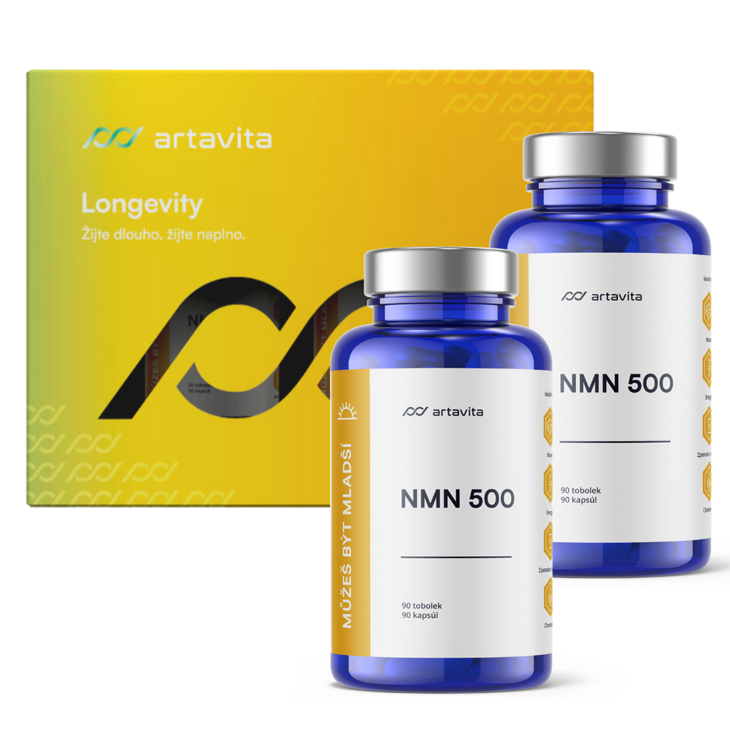 Balíček Longevity obsahující dva produkty NMN500