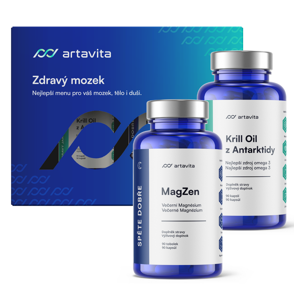 Balíček s produkty MagZen a Krill Oil