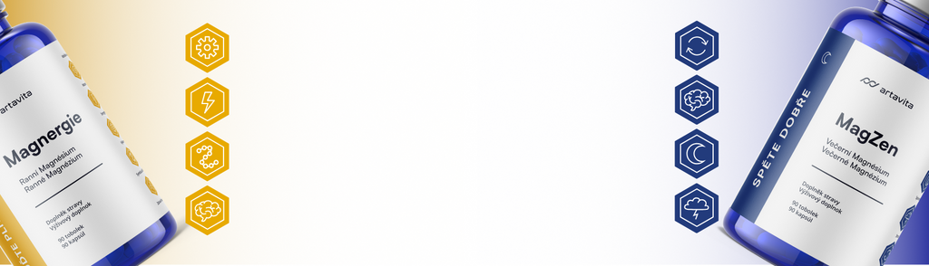 banner s produkty Magnergie a Magzen